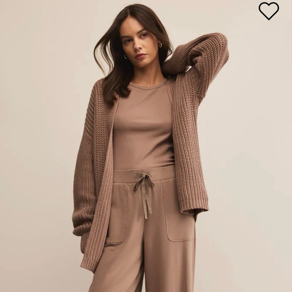 NWT, Z supply Sutton rib cardigan, XS - Picture 3 of 9